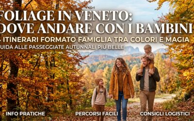 Foliage in Veneto con bambini: 4 passeggiate autunnali tra boschi dorati e magia della natura